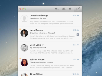 Evomail for Mac app email mac mail