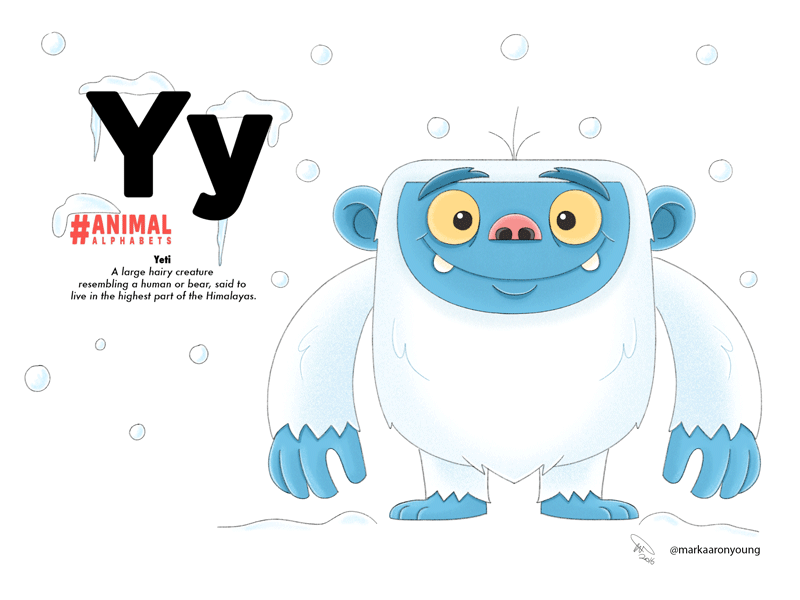 Y is for Yeti