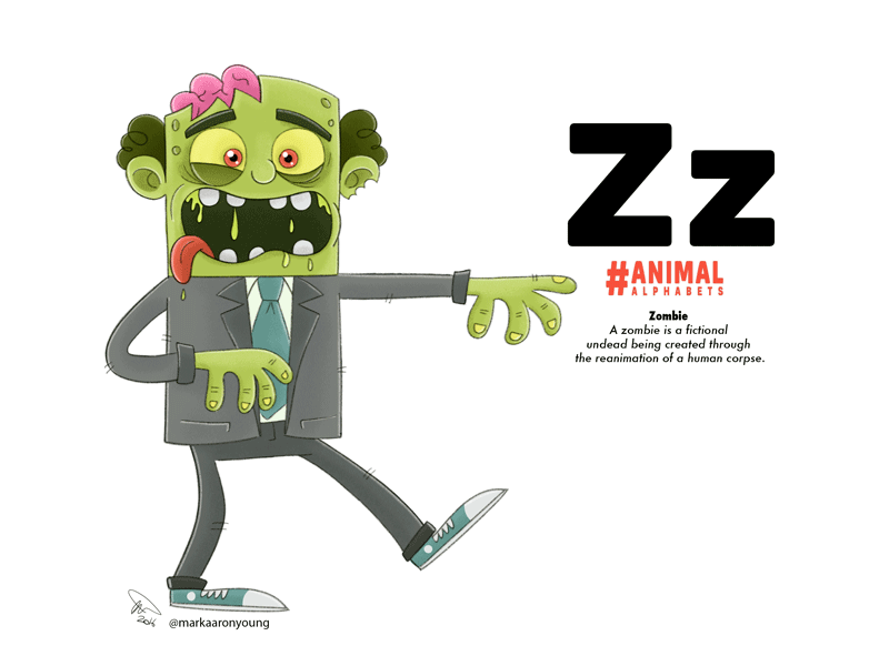 Z is for Zombie