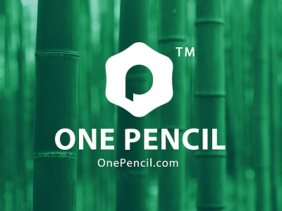 Onepencil logo Watermark design icon logo ui watermark
