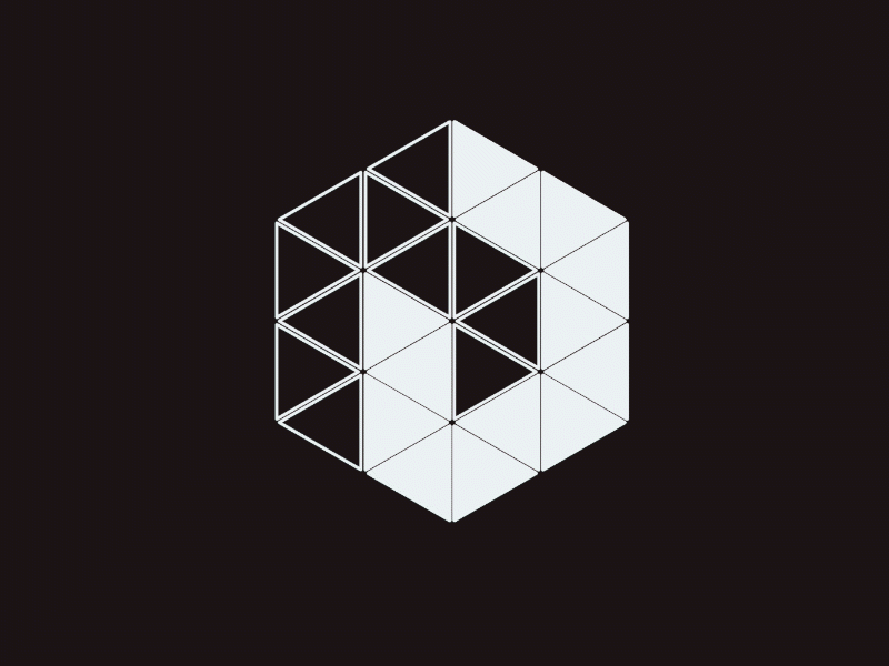 Letter "D" Logo Animation animation black and white concept d letter d letter animation d logo d logo animation davlescu flip flip animation logo logo animation
