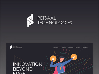 UI - PETSAAL TECHNOLOGIES branding graphic design ui