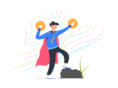 Super Employee design illustration vector