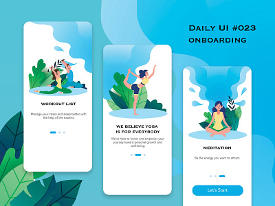 Day 023 - Onboarding Daily UI Challenge