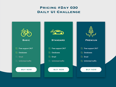 Day 030 - Pricing - Daily UI Design Challenge