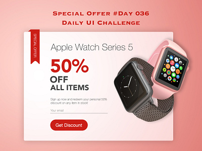 Day 036 - Special Offer - Daily UI Design