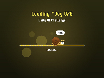 Day 076 - Loading - Daily UI challenge challenge loading uidesign ux