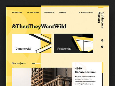 Architecture Buro Landing Page