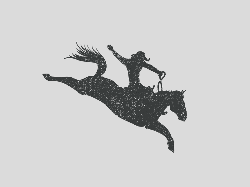 Kicking Horse by Jennifer Leigh on Dribbble
