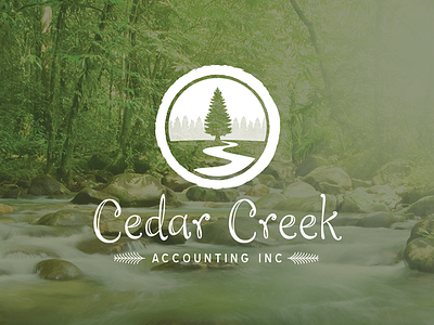 Accounting Logo accounting creek identity logo tree