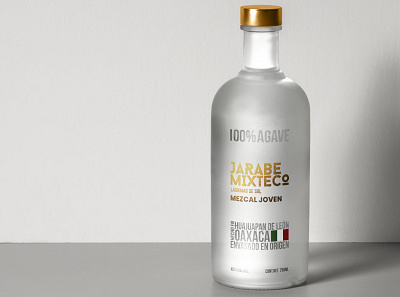 Jarabe Mixteco agave beverages branding design jarabe mixteco labeling logo logo design mexico mezcal oaxaca package package mockup spirits