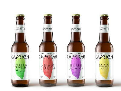 CAPRICHO beer branding design logo logo design package package design