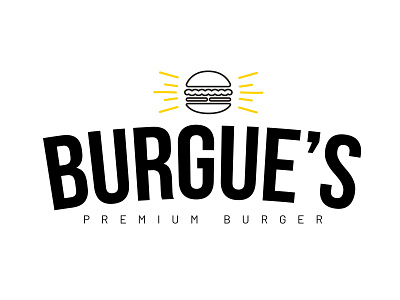 BURGUE'S Premium Beer branding design logo logo design