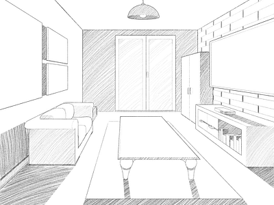 Apartment - perspective work