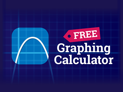 Graphing calculator app icon