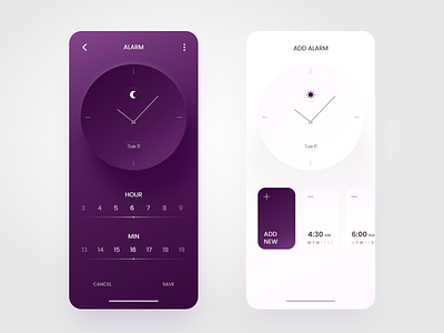 #DailyChallege Alarm Clock adobe xd app clock dribbble graphic design mobile mobile app ticket time ui ui designer ui web design uiux ux ux ui webdesign website website builder