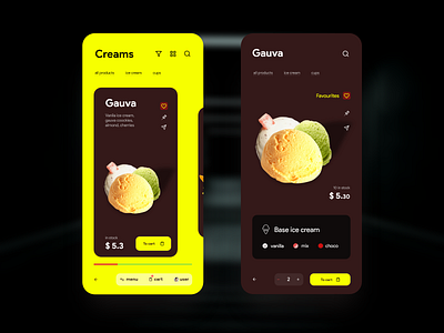 #DailyChallenge deserts delivery app adobe aftereffects adobe xd app clean dark design dribbble flat graphic design mobile app mockup modern motion prototype trending ui designer ui web design ux designer ux ui webdesign