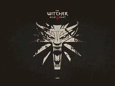 The Witcher 3 animation branding colors design flat icon illustration logo typography ui website