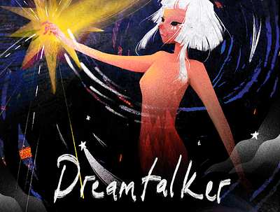 Dream Talker art character design character illustration girl illustration procreate whimsical