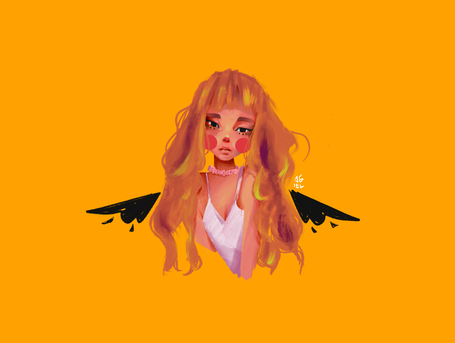 broken-angel-by-arnandhita-agiel-on-dribbble