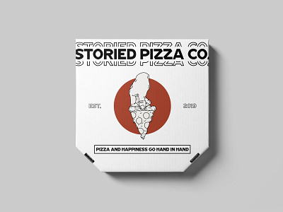 Pizza Box (Top-View) Mockup - Mockup World