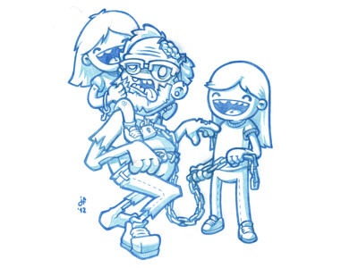 Zomb of ken dribbble