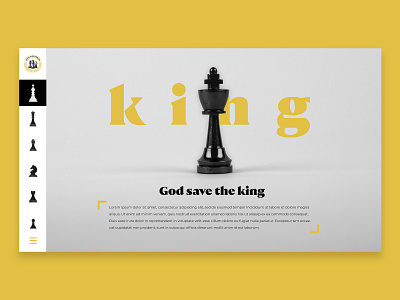 Concept UI | Chess History | @King clean design minimal ui web