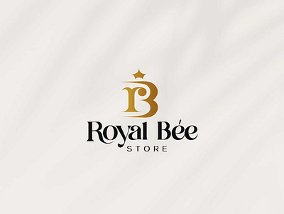 Royal Bee Brand Identity adornment beauty brand brandidentity branding creativity fashion logo monogram necklace royal typography unisex