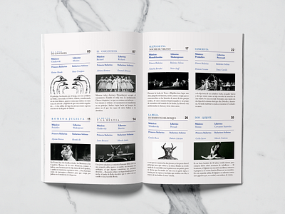 Opera House Ballet Program