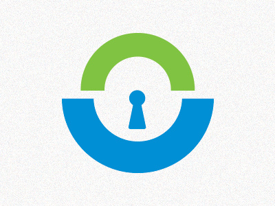 Lock blue green happy lock protect protection smile