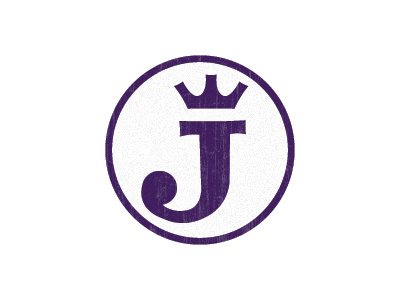 Appropriated J crown j old school purple