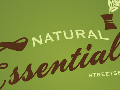 Identity beauty cosmetics essential identity logo natural private label