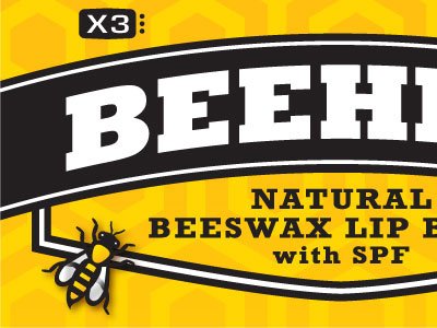 Bees! bee beehive brand hive identity packaging