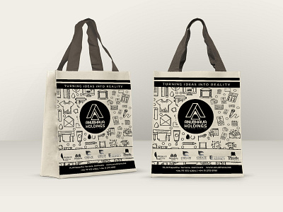 Bag Design - Anubava Holdings bag design holdings illustrator printing