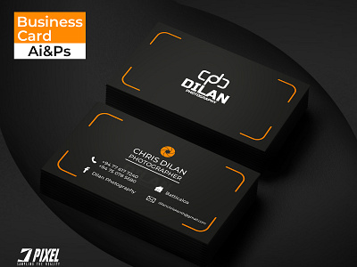 Business Card | Photographer businesscard illustrator photographer photoshop