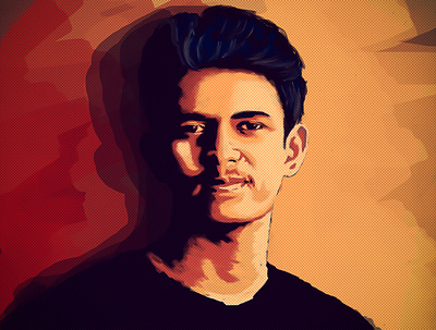 Digital Painting | My face art digital painting faceart photoshop portrait