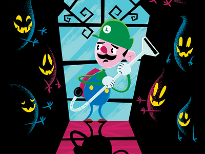 Luigi's Mansion book character design gamecube ghost luigi mario nintendo videogames
