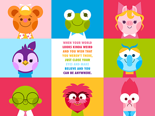 Muppet Babies by Pretend Friends on Dribbble