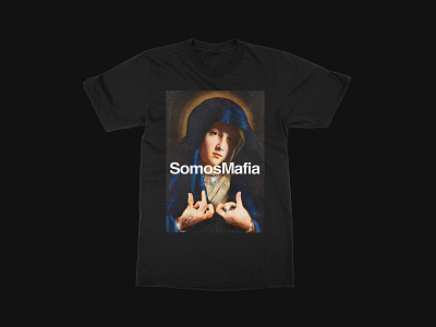 Somos Mafia tee apparel clothing design merch merch design mockup photo photomanipulation print print design rap shirt shirt design shirt mockup shirts tees texture tshirt tshirt design typography