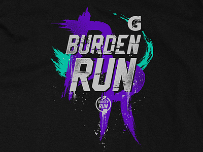 Burden Run merch apparel athlete clothing crossfit design designs grunge grunge font grunge texture merch merch design merchandise tees texture tshirt tshirt design typography