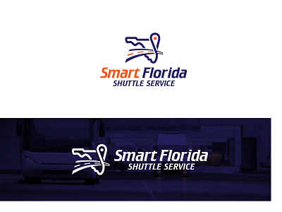 Smart Florida Logo design branding flat icon identity illustrator logo minimal vector