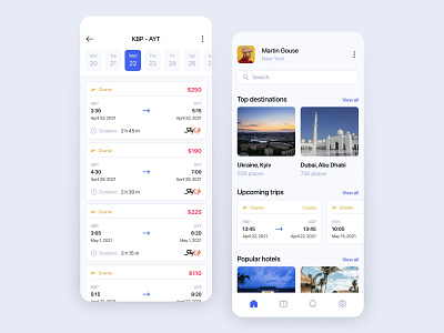 Flight Ticket App Design app design dribbble flight icon minimal mobile screen tickets travel typography ui ux