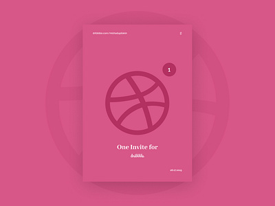 Dribbble Invite