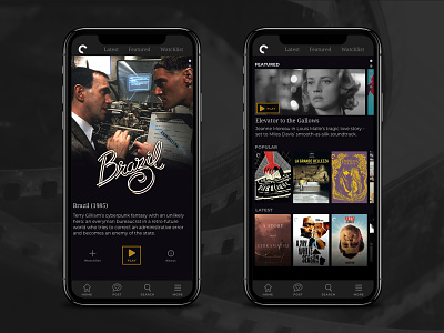 The Criterion Channel: Mobile Site