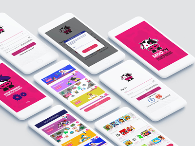 MooTv Kids app design