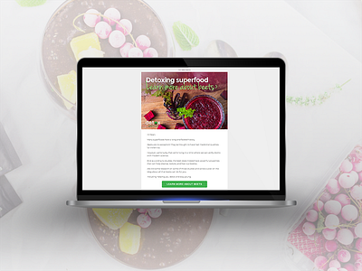 Detox Organics design detox email email marketing fitness gif health klaviyo nutrition organic supplements