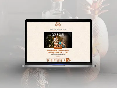 Elyx Boutique and Absolut Elyx copper elyx email marketing justuno klaviyo liqour popup responsive vokda