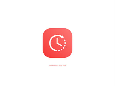 Daily UI 05 | App Icon! ⏰ alarm clock daily ui dailyui dailyui 005 dailyuichallenge design dribbble flat graphicdesign graphicdesigner icon illustration minimal timer vector