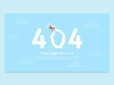 Daily UI 08 | 404 Page 404page dailyui dailyui 008 dailyuichallenge design designinspiration dribbble error 404 graphicdesign graphicdesigner ui uidesign