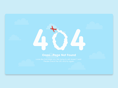 Daily UI 08 | 404 Page